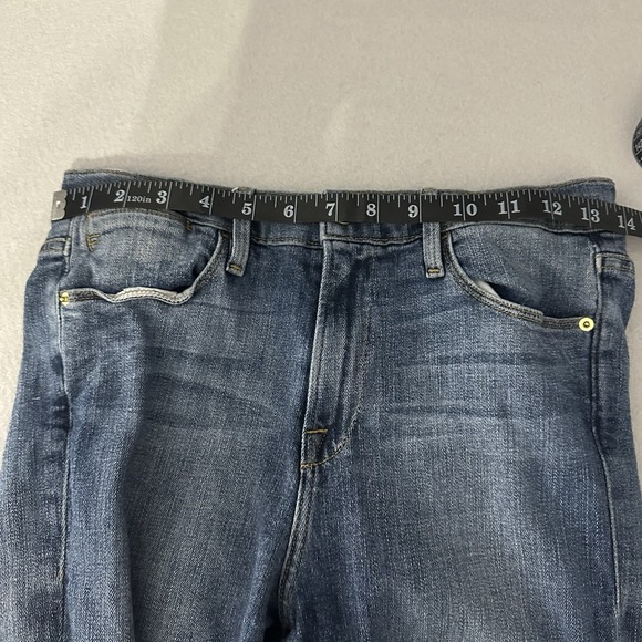 Frame Denim Jeans Women's Size 29 (fits 28) Le High Skinny Stretch Distressed - Picture 6 of 9